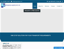 Tablet Screenshot of integratedasia.com
